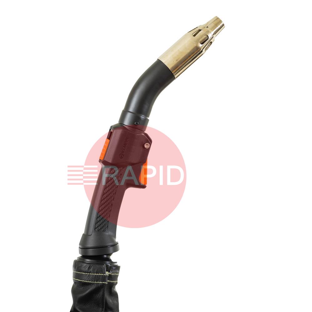 GF403GCS30D5  Kemppi Flexlite GF K3 403G CS 30D Air Cooled 400A Fume MIG Gun with Euro Connection - 5.0m